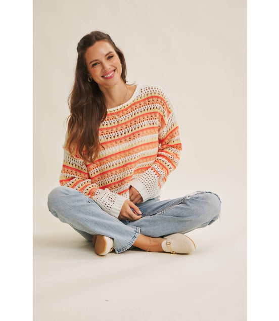 Clementine - Crochet Sweater