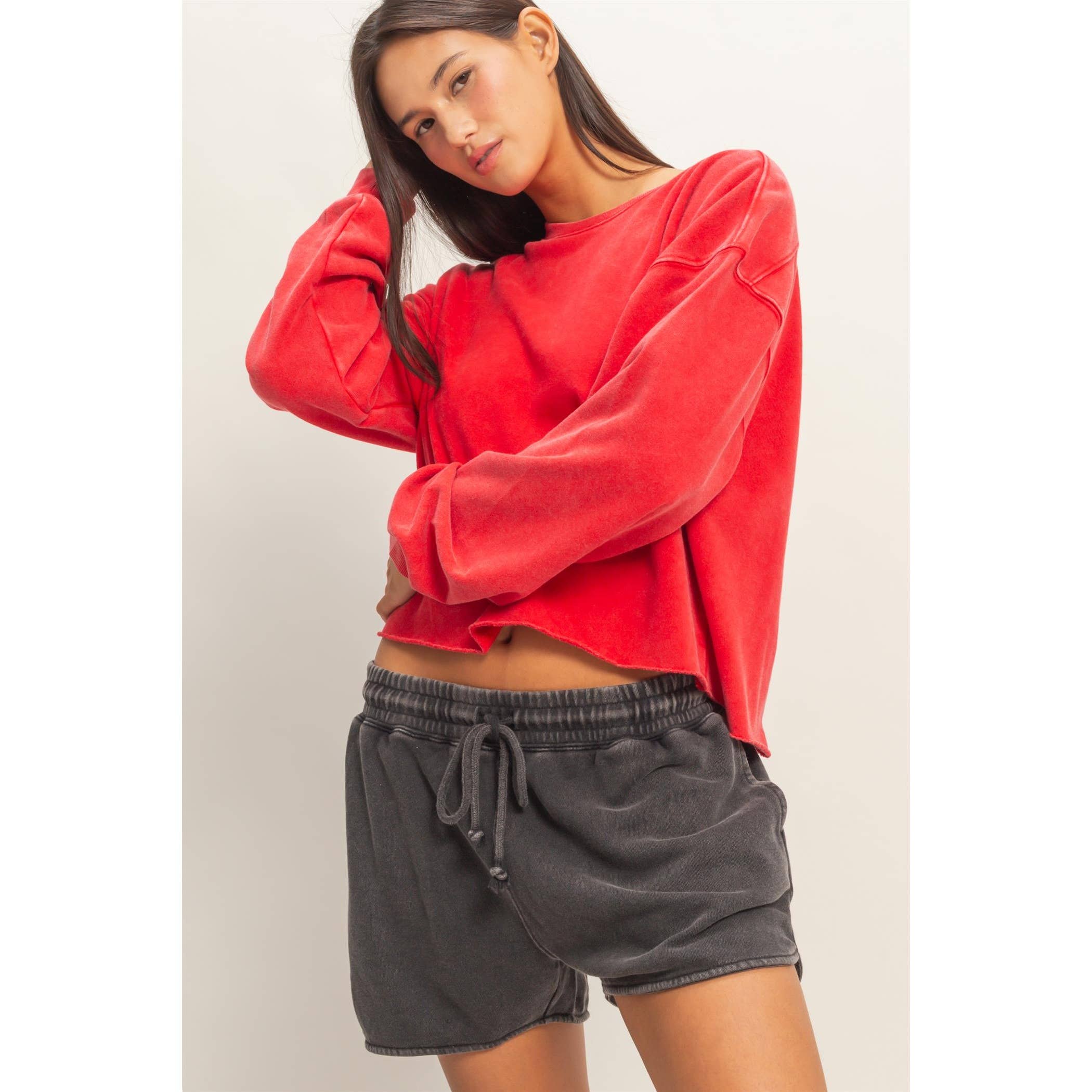 Zoey - Cropped Pullover