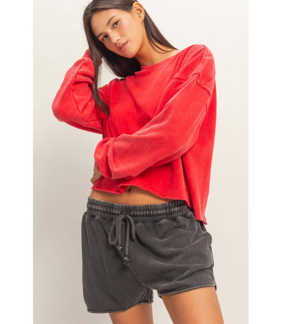 Zoey - Cropped Pullover