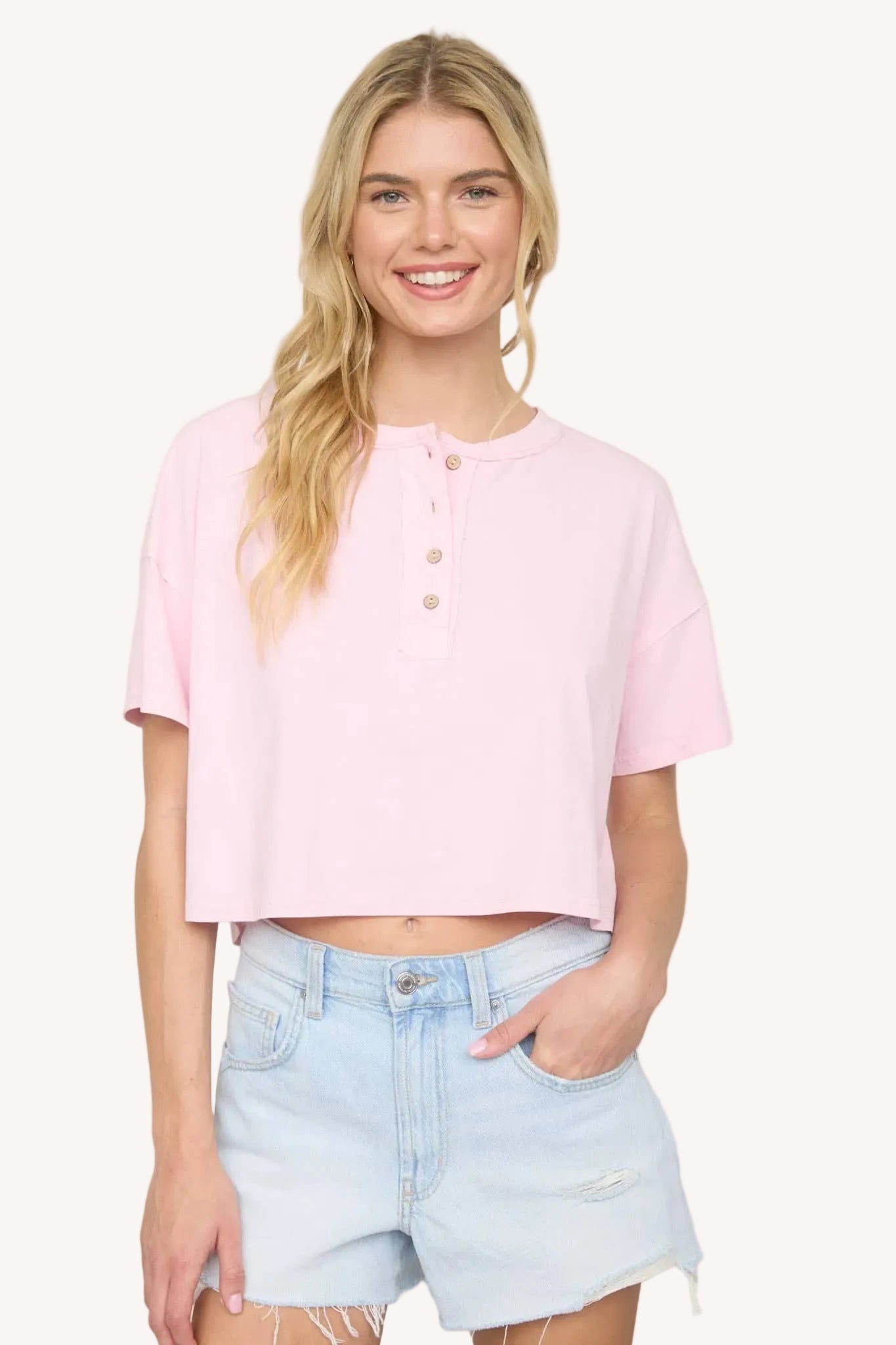 Cora - Crop Tee