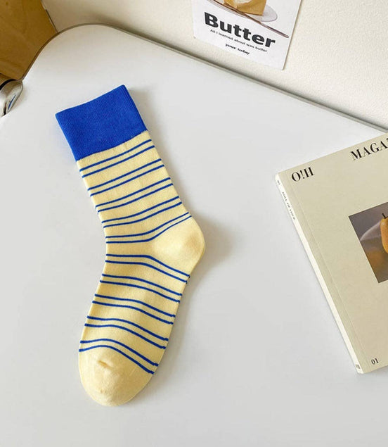 Scout Stripe Crew Socks