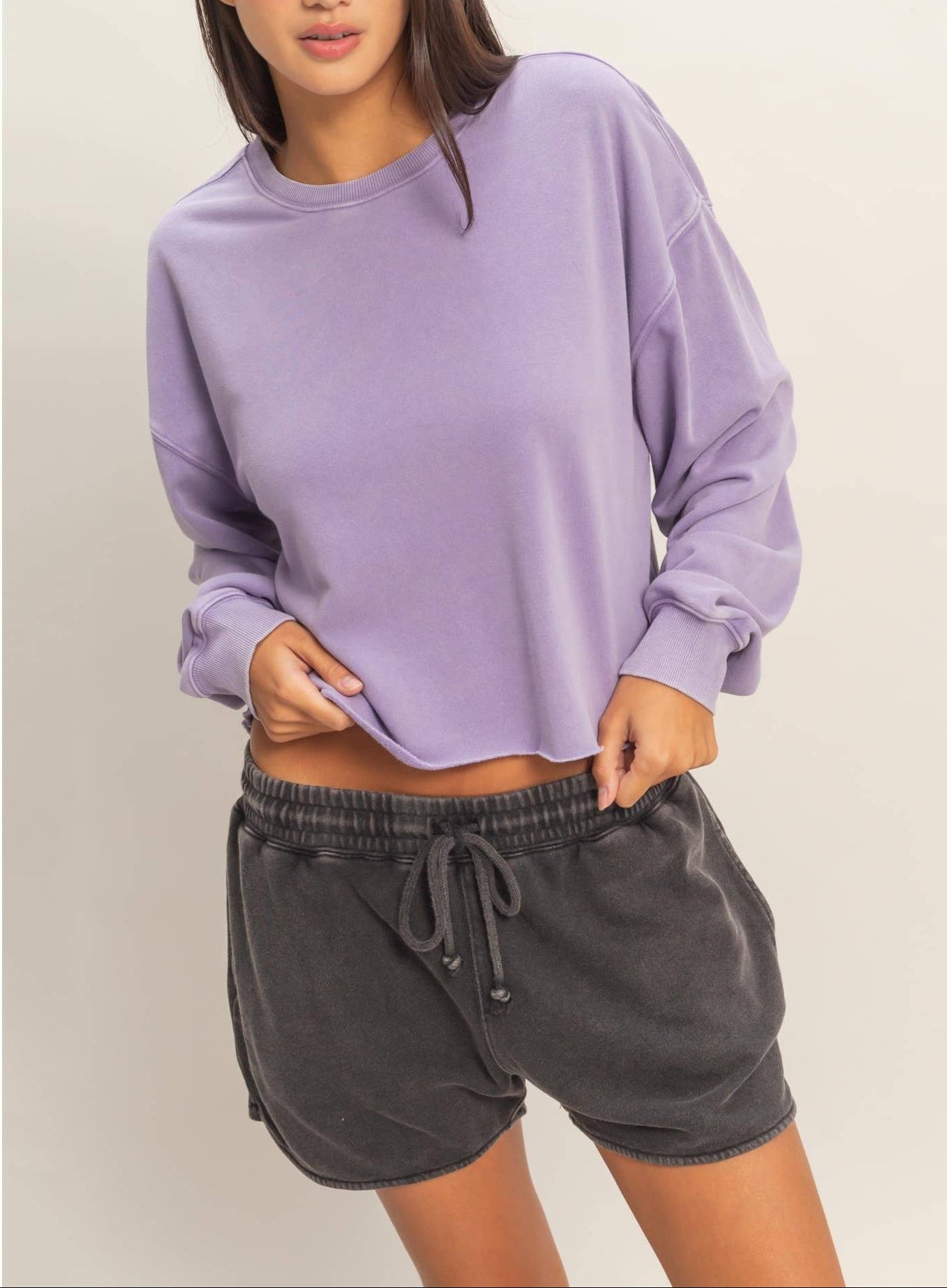 Zoey - Cropped Pullover