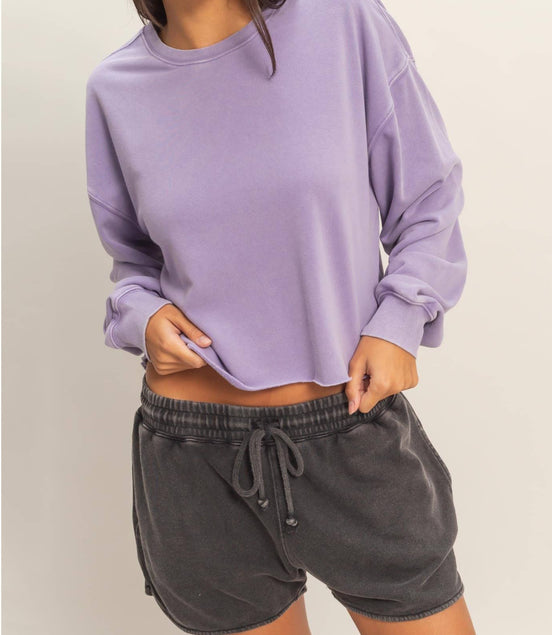 Zoey - Cropped Pullover