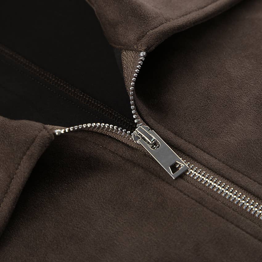 Woodstock Faux Suede Jacket