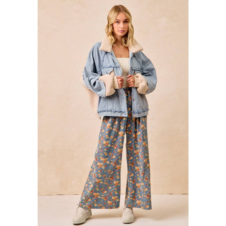 Aspen - Denim and Sherpa Jacket