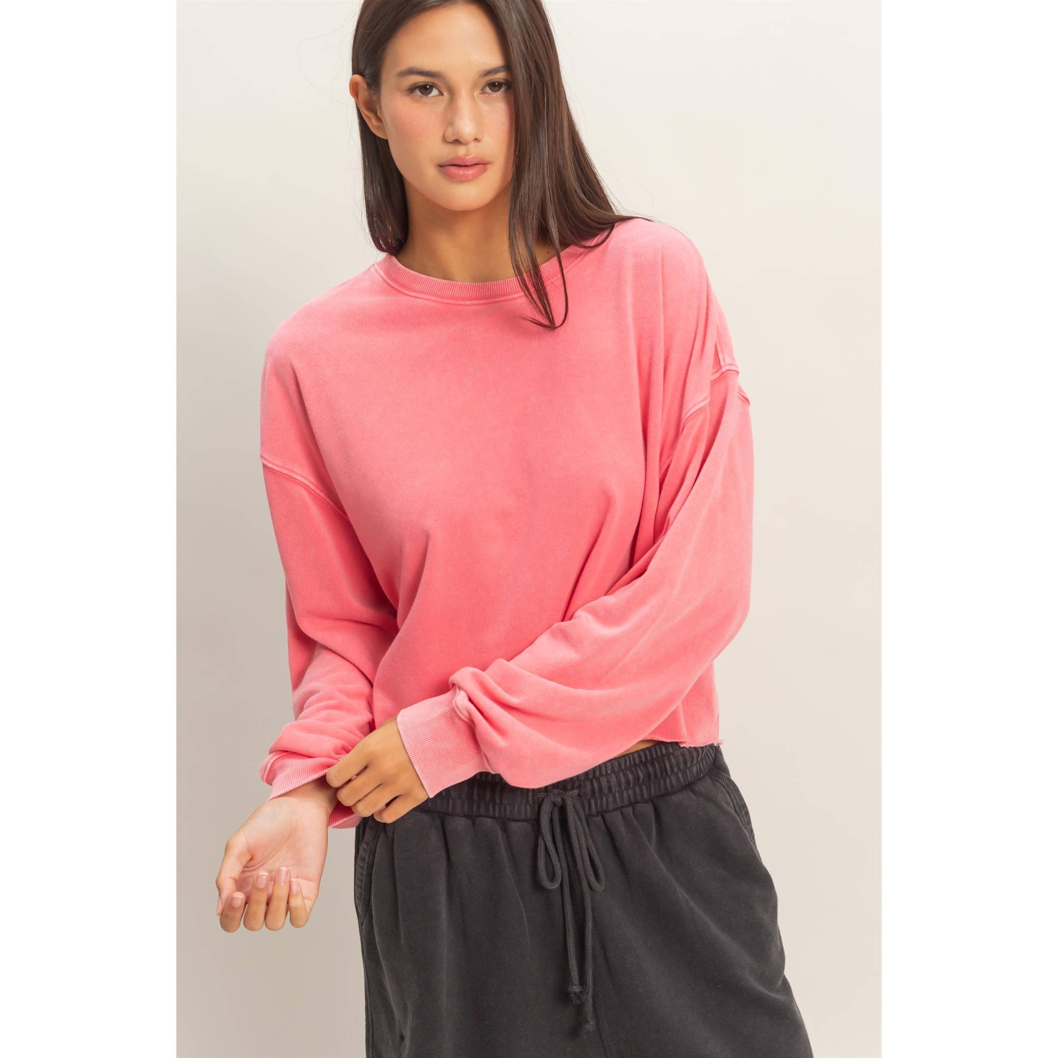 Zoey - Cropped Pullover