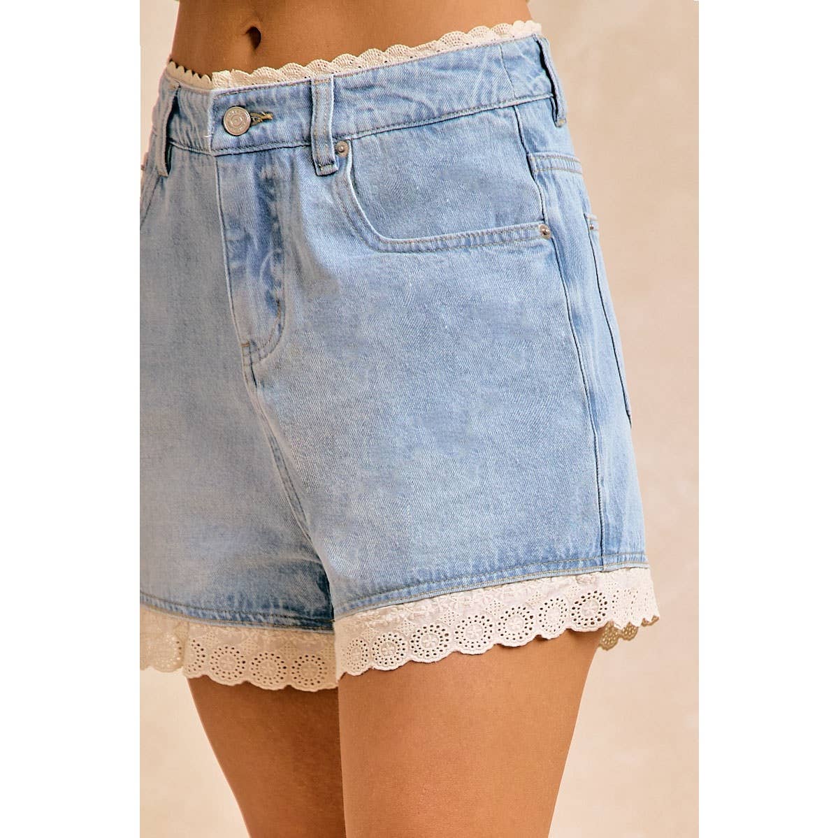 Jenna - Lace Shorts